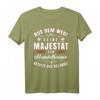 Hundetrainer T-Shirt mit Aufdruck 'Seine Majestät der Hundetrainer betritt das Gelände'  Perfektes Geschenk für ehrenamtliche Trainer und Hundeliebhaber