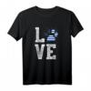 K9 Dog Love Polizei Hundetrainer T-Shirt - Stolzes Design für Hundeliebhaber und K9-Profis