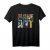 Make Art | Lustiges Künstler Gemälde T-Shirt mit Humor  Klassisch geschnitten, stylisch & originell