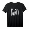 Korn Logo T-Shirt - Offizielles Korn Merchandis, Klassisch geschnitten und doppelt genähter Saum