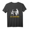 Exe Ausführen Programmierer T-Shirt für Informatiker, Admin & Nerds - Lustiges IT Design mit Eidechse