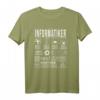 Informatiker Computer Lustiges Spruch T-Shirt  Perfektes Geschenk für Programmierer, Webentwickler & Admins zu Geburtstag & Weihnachten