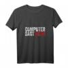 Damen HapBunny Informatiker Programmierer T-Shirt mit V-Ausschnitt - Witziges Geschenk für Frauen in der IT