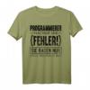 Programmierer machen nie Fehler T-Shirt  Lustiges Computer Nerd Geschenk für Softwareentwickler, Informatik Studenten & Technikbegeisterte zum Geburtstag & Weihnachten