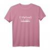 !False True Programmieren Programmierer Coder Coding Code T-Shirt  Lustiges Entwickler-Design für Programmierer, Informatiker & Coding-Fans zu Weihnachten & Geburtstag