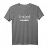 !False True Programmieren Programmierer Coder Coding Code T-Shirt  Lustiges Entwickler-Design für Programmierer, Informatiker & Coding-Fans zu Weihnachten & Geburtstag