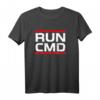 Informatiker Run CMD Programmierer Sys Admin T-Shirt  Lustiges IT Nerd Geschenk für Geburtstag, Weihnachten, Mitarbeiter & Chefs