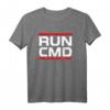 Informatiker Run CMD Programmierer Sys Admin T-Shirt  Lustiges IT Nerd Geschenk für Geburtstag, Weihnachten, Mitarbeiter & Chefs
