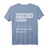 Informatiklehrer T-Shirt - Lustiges Geschenk für Schüler, Nerds & Gamer zum Geburtstag oder Weihnachten