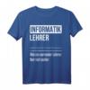 Informatiklehrer T-Shirt - Lustiges Geschenk für Schüler, Nerds & Gamer zum Geburtstag oder Weihnachten
