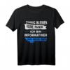 Herren Informatiker Programmierer T-Shirt mit Spruch - Lustiges Geschenk für IT-Profis, Entwickler & Fachinformatiker