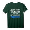Herren Informatiker Programmierer T-Shirt mit Spruch - Lustiges Geschenk für IT-Profis, Entwickler & Fachinformatiker