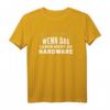 Wenn das Leben nicht so Hardware - Humorvolles Informatiker T-Shirt für Nerds und Computerfans