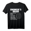 Lustiges Ingenieur T-Shirt mit Spruch  Geschenkidee für Maschinenbau, Elektrotechnik & Bauingenieur, perfekt zu Weihnachten & Geburtstag