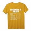 Lustiges Ingenieur T-Shirt mit Spruch  Geschenkidee für Maschinenbau, Elektrotechnik & Bauingenieur, perfekt zu Weihnachten & Geburtstag