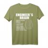 Lustiges Ingenieur T-Shirt mit Spruch  Geschenkidee für Maschinenbau, Elektrotechnik & Bauingenieur, perfekt zu Weihnachten & Geburtstag