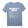 Lustiges Ingenieur T-Shirt mit Spruch  Geschenkidee für Maschinenbau, Elektrotechnik & Bauingenieur, perfekt zu Weihnachten & Geburtstag
