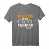 Ingenieur Schrauber Zahnräder Mechaniker T-Shirt  Das perfekte Technik-Geschenk für Konstrukteure, Reparatur- und Werkstatt-Liebhaber
