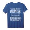 Lustiges Geschenk T-Shirt für Ingenieure - Reparieren Humorvolles Technik T-Shirt