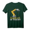 Cartoon Roboterarm - Lustiges Robotik Ingenieur T-Shirt für Technikfans und Ingenieure