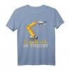 Cartoon Roboterarm - Lustiges Robotik Ingenieur T-Shirt für Technikfans und Ingenieure