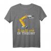 Cartoon Roboterarm - Lustiges Robotik Ingenieur T-Shirt für Technikfans und Ingenieure