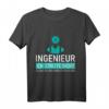 Herren Ingenieur T-Shirt - Ich streite nicht, perfekte Geschenkidee für Ingenieure und Technikfans