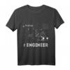 Ingenieur Geek Cool Engineer T-Shirt  Perfektes Geschenk für Ingenieure, Techniker, Studierende & Technikfans zu Weihnachten, Geburtstag & Abschluss