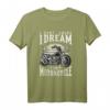 I Don't Snore I Dream I'm A Motorcycle - Lustiges Biker T-Shirt für Motorradliebhaber und Coole Papas