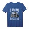 I Don't Snore I Dream I'm A Motorcycle - Lustiges Biker T-Shirt für Motorradliebhaber und Coole Papas