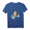 Fernglas aus Zinn T-Shirt - Abenteuer mit Tintin Fanartikel für Kinder und Erwachsene