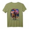 Trump T-Shirt  Republikanischer Präsident Donald Trump auf Krieg Löwe mit lustigem, kreativem Design für Unterstützer und Veteranen