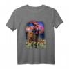 Trump T-Shirt  Republikanischer Präsident Donald Trump auf Krieg Löwe mit lustigem, kreativem Design für Unterstützer und Veteranen