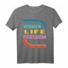 ERHEBE DICH MIT DEN FRAUEN DES IRAN | Women Life Freedom T-Shirt  Solidaritätsbekleidung für Frauenrechte und Freiheit im Iran