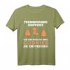 Cookie Technischer Support IT EDV Help Desk Lustiges Admin T-Shirt  Perfekt als Weihnachtsgeschenk für IT Kollegen, Admins & Support-Mitarbeiter