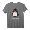 Tux Linux Penguin | Lustiges Sudo rm -rf / T-Shirt für Linux Fans, IT Nerds & Programmierer  Perfekt als Geschenk zum Geburtstag & Weihnachten