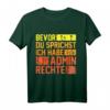Lustiges Informatik T-Shirt mit Spruch 'Bevor Du sprichst, habe Admin Rechte'  Perfektes Geschenk für Programmierer, Systembetreuer & IT-Fachkräfte