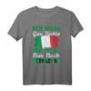 Ich muss gar nix Ich muss nur nach Italien T-Shirt  Lustiges Reise- und Auswanderungsshirt für Italienfans