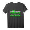 Cooles DJ Spruch T-Shirt - 'Ich brauche keine Therapie, ich muss nur Auflegen' für DJs, Hobby-DJs & Musikliebhaber, perfekt zum Geburtstag & Weihnachten