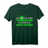 Cooles DJ Spruch T-Shirt - 'Ich brauche keine Therapie, ich muss nur Auflegen' für DJs, Hobby-DJs & Musikliebhaber, perfekt zum Geburtstag & Weihnachten