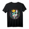 Furry Shirt  DJing Furry Fox Shirt  Tier-Design Kostüm für Cosplay, Furry-Events & DJing