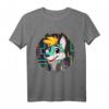 Furry Shirt  DJing Furry Fox Shirt  Tier-Design Kostüm für Cosplay, Furry-Events & DJing