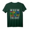 Anti Rassismus T-Shirt - Gutmensch Shirt mit Humor - Mein IQ ist zu hoch um Rassisten zu sein | Original Lilly Lensky Design