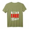 Damen Das Sind Fake News Presserecht Journalismus T-Shirt mit V-Ausschnitt  Lustiges Motiv für Pressefreiheit & Medieninteressierte