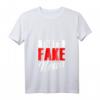 Damen Das Sind Fake News Presserecht Journalismus T-Shirt mit V-Ausschnitt  Lustiges Motiv für Pressefreiheit & Medieninteressierte