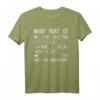 What Part Of Photography Don't You Understand? Lustiges Fotografie T-Shirt für Fotografen, Hobbyfotografen & Fotobegeisterte