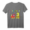 Kinder Geburtstagsshirt 3 Jahre Junge mit Lokomotive - Buntes Eisenbahn T-Shirt für den Geburtstag und kleine Lokführer