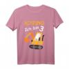 Achtung ich bin 3 Design  Kinder T-Shirt für den 3. Geburtstag mit Baustellen-Motiv für Jungen