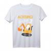 Achtung ich bin 3 Design  Kinder T-Shirt für den 3. Geburtstag mit Baustellen-Motiv für Jungen
