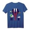 Zugführer Schaffner Lokomotivführer T-Shirt für Kinder  Lustiges Karneval Kostüm für Jungen, Gruppenoutfit & Geschenkidee für kleine Narren